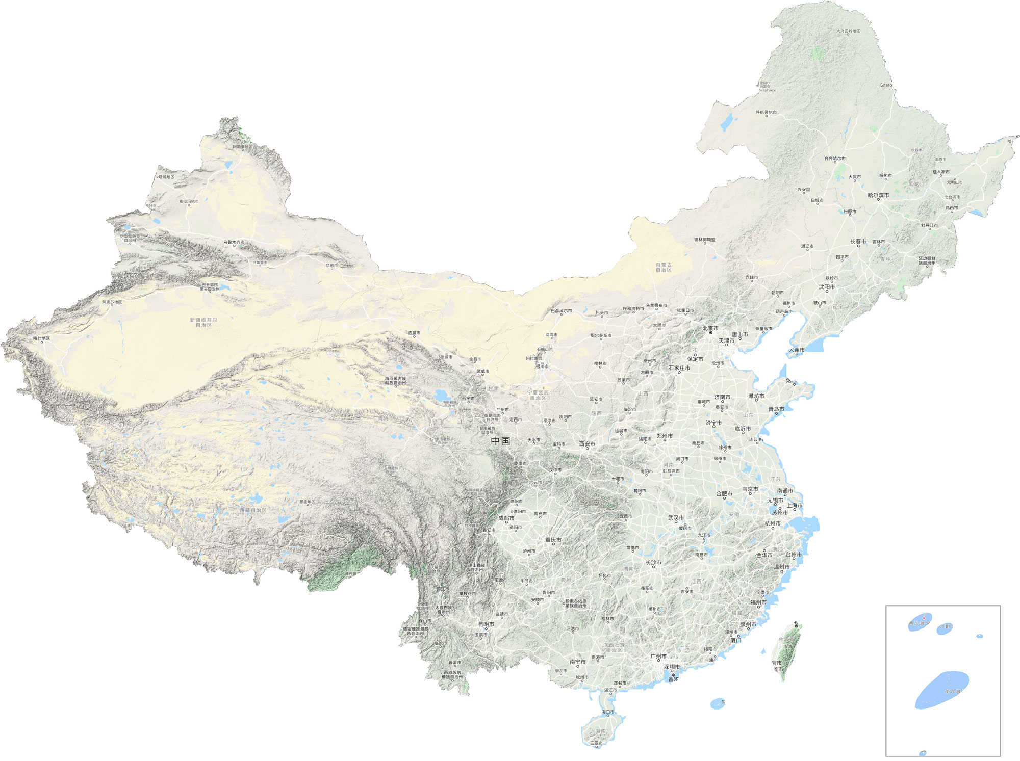 中国地图高清版最新，探索地理之美的绝佳工具