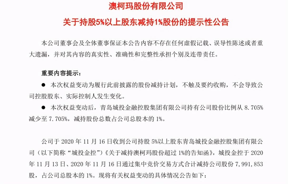 澳柯玛股票最新动态与市场分析📈📊