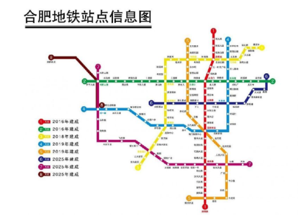 合肥地铁7号线最新线路图，串联城市的温馨旅程